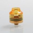 Authentic Oumier Wasp Nano Mini RDA Rebuildable Dripping Atomizer w/ BF Pin - Transparent + Gold, PC + SS, 22mm Diameter