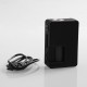 Authentic Vandy Vape Pulse BF 80W TC VW Squonk Box Mod w/ Vandy Chip - Carbon Fiber Full Black, 5~80W, 8ml, 1 x 18650 / 20700