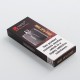 Authentic Vaptio Replacement Pod Cartridge for Solo-Flat Starter Kit - Black, 1 Ohm, 1.5ml