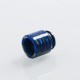 Authentic Blitz Snake Skin 810 Drip Tip for SMOK TFV8 / TFV12 Tank Atomizer - Light Blue, Epoxy Resin, 17.7mm