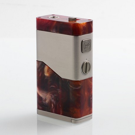 Authentic Wismec Luxotic NC 250W Box Mod - Red Resin, 2 x 18650 / 20700