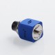 Authentic Wotofo Atty Cubed RDA Rebuildable Dripping Atomizer - Blue, Stainless Steel, 22mm Diameter