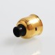 Authentic Hotcig Castle RDA Rebuildable Dripping Atomizer w/ BF Pin - Gold, Stainless Steel, 22mm Diameter