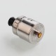 Authentic GeekVape Ammit MTL RDA Rebuildable Dripping Atomizer w/ BF Pin - Silver, Stainless Steel, 22mm Diameter