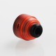 Authentic GAS Mods G.R.1 GR1 RDA Rebuildable Dripping Atomizer w/ BF Pin - Red, Stainless Steel + PMMA, 22mm Diameter