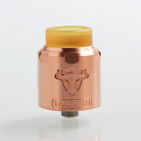 Authentic ThunderHead Creations Tauren RDA Rebuildable Dripping Atomizer w/ BF Pin - Copper, Copper, 24mm Diameter