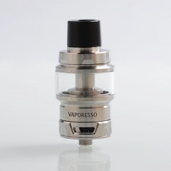 Authentic Vaporesso Cascade Baby SE Sub Ohm Tank Clearomizer - Silver, Stainless Steel, 6.5ml, 24.5mm Diameter