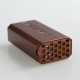 Authentic Wismec Luxotic 100W Squonk Box Mod - Bronze Honeycomb, 7.5ml, 1 x 18650