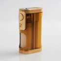Authentic LostVape Furyan Squonk Mechanical Box Mod - Gold, PEI + Brass, 9ml, 1 x 18650 / 20700 / 21700