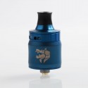 Authentic GeekVape Ammit MTL RDA Rebuildable Dripping Atomizer w/ BF Pin - Blue, Stainless Steel, 22mm Diameter