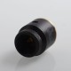 Authentic Advken Artha RDA Rebuildable Dripping Atomizer w/ BF Pin - Full Black, Stainless Steel, 24mm Diameter