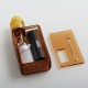 Authentic Vzone Simply Squonk Mechanical Box Mod + BF RDA Kit - Frosted Gold, 1 x 18650 / 20700 / 21700, 5.5ml, 24.5mm Diameter