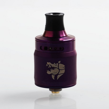 Authentic GeekVape Ammit MTL RDA Rebuildable Dripping Atomizer w/ BF Pin - Violet, Stainless Steel, 22mm Diameter