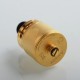 Authentic GeekVape Ammit MTL RDA Rebuildable Dripping Atomizer w/ BF Pin - Gold, Stainless Steel, 22mm Diameter