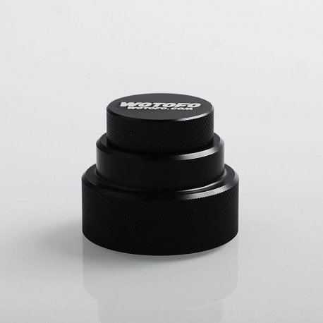 Authentic Wotofo Easy Fill Squonk Cap for 100ml E- Bottle / BF Squonk Box Mod - Black, Aluminum