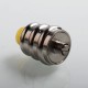 Authentic YC Vape F-Tower RDA Rebuildable Dripping Atomizer w/ BF Pin - Silver, Stainless Steel, 18mm Diameter