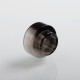Authentic Vapesoon 810 Replacement Drip Tip for 528 Goon / Reload / Battle RDA - Black + White, Resin, 11mm