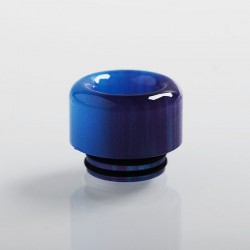Authentic Vapesoon 810 Replacement Drip Tip for TFV8 / TFV12 Tank / 528 Goon / Kennedy / Reload RDA - Blue + Purple, Resin, 14mm