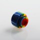Authentic Vapesoon 810 Replacement Drip Tip for TFV8 / TFV12 Tank / 528 Goon / Kennedy / Reload RDA - Rainbow, Resin, 14mm
