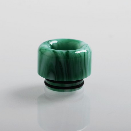 Authentic Vapesoon 810 Replacement Drip Tip for TFV8 / TFV12 Tank / 528 Goon / Kennedy / Reload RDA - Green, Resin, 14mm