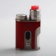 Authentic Eleaf Pico Squeeze 2 100W TC VW Variable Wattage Squonk Box Mod + Coral 2 RDA Kit - Red, 1 x 18650 / 21700, 8ml