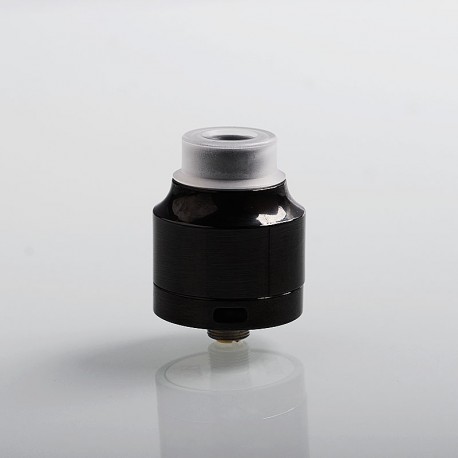 Authentic Ystar Nuwa RDA Rebuildable Dripping Atomizer w/ BF Pin - Black, Ceramic, 24mm Diameter