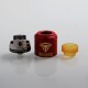 Authentic ThunderHead Creations THC Tauren RDA Rebuildable Dripping Atomizer w/ BF Pin - Red, Brass, 24mm Diameter