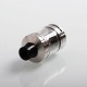 Authentic Vapefly Nicolas MTL Sub Ohm Tank Clearomizer Standard Version - Silver, Stainless Steel, 3ml, 0.6 Ohm, 22mm Diameter