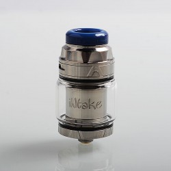 Authentic Augvape Intake RTA Rebuildable Tank Atomizer - Silver, Stainless Steel, 4.2ml, 24mm Diameter
