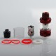 Authentic Horizon Falcon Sub Ohm Tank Clearomizer - Red, Stainless Steel, 0.16 Ohm, 7ml, 25mm Diameter