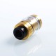 Authentic GeekVape Zeus Dual RTA Rebuildable Tank Atomizer Standard Edition - Gold, Stainless Steel, 4ml, 26mm Diameter