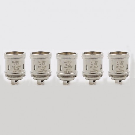 Authentic Blitz Subohmcell Hellcat Replacement Coil Heads for Hellcat RDTA / Sub Ohm Tank - 0.2 Ohm (60~200W) (5 PCS)