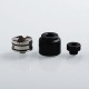 Authentic CoilART DPRO Mini RDA Rebuildable Dripping Atomizer w/ BF Pin - Black, Stainless Steel, 22mm Diameter