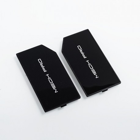 Authentic GeekVape Replacement Front and Back Panels for Mech Pro Mechanical Box Mod - Black, Zinc Alloy (2 PCS)