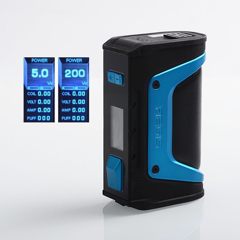 vil gøre At deaktivere hugge Buy GeekVape Aegis Legend 200W Azure TC VW Box Mod