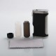 Authentic Lost Vape Furyan Squonk Mechanical Box Mod - Black + Silver, PEI , 9ml, 1 x 18650 / 20700 / 21700
