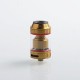Authentic Hugsvape Lotus RTA Rebuildable Tank Atomizer - Gold, Stainless Steel, 2ml / 5ml, 24mm Diameter
