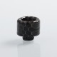 510 Replacement Drip Tip for RDA / RTA / Sub Ohm Tank Atomizer - Black, Resin, 16mm