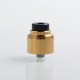 Authentic CoilART DPRO Mini RDA Rebuildable Dripping Atomizer w/ BF Pin - Gold, Stainless Steel, 22mm Diameter