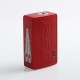 Authentic Hotcig RSQ 80W Squonk TC VW Variable Wattage Box Mod - Red, Zinc Alloy + Carbon Fiber, 1~80W, 7ml, 1 x 18650