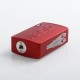 Authentic Hotcig RSQ 80W Squonk TC VW Variable Wattage Box Mod - Red, Zinc Alloy + Carbon Fiber, 1~80W, 7ml, 1 x 18650