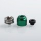 Authentic CoilART DPRO Mini RDA Rebuildable Dripping Atomizer w/ BF Pin - Green, Stainless Steel, 22mm Diameter