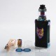 Authentic Snowwolf Mfeng Limited Edition 200W TC VW Variable Wattage Mod + Mfeng Tank Kit - Black + Rainbow, 10~200W, 2 x 18650