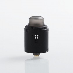 Authentic Digi Drop Solo RDA Rebuildable Dripping Atomizer w/ BF Pin - Black, Stainless Steel, 22mm Diameter