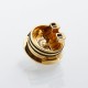 Authentic Digiflavor Drop Solo RDA Rebuildable Dripping Atomzier w/ BF Pin - Gold, Stainless Steel, 22mm Diameter