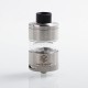 Authentic Steam Crave Glaz RTA Rebuildable Tank Atomizer - Silver, Stainless Steel, 7ml, 31mm Diameter