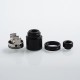 Authentic Cthulhu Zathog RDA Rebuildable Dripping Atomzier w/ BF Pin - Black, Stainless Steel, 30mm Diameter