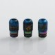 Authentic Shield Adjustable 510 Drip Tip for RDA / RTA / Sub Ohm Tank Atomizer - Blue, Resin, 19mm