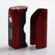 Authentic Asmodus Colossal 80W TC VW Variable Wattage Box Mod - Red, 5~80W, 1 x 18650