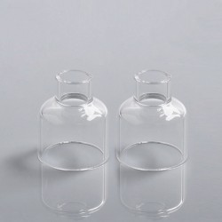 Authentic Steam Crave Replacement Glass Chamber for Glaz RTA - 2 PCS